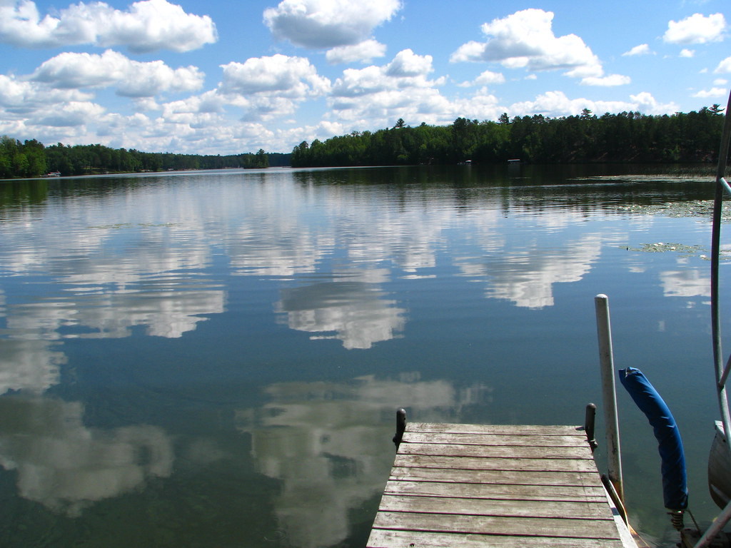 Lake House our lake house dock on little st. germain lake … Flickr