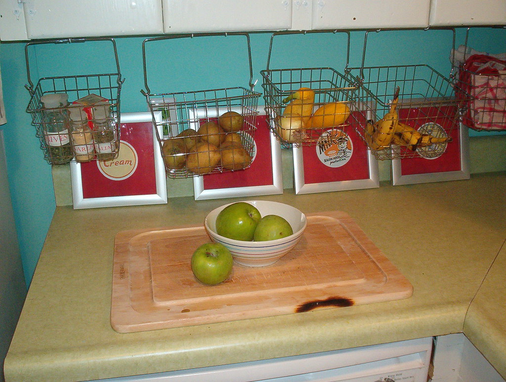 Unique Storage Vintage kitchen with unique storage solutio