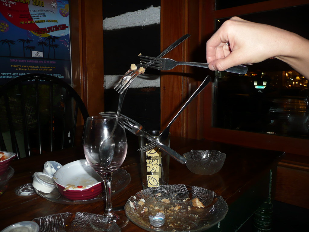 Utensil sculpture At this point, the rest of us became dub… Flickr