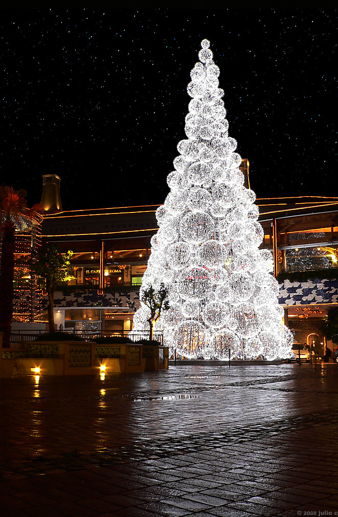 white Xmas tree ☆ © 2008 All rights reserved by JulioC. … Flickr