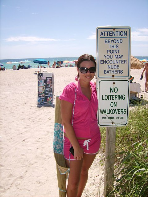 Us @ Haulover Beach - Miami | Caution!! Nudists ahead! | Flickr