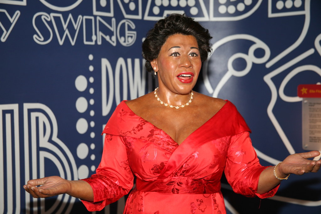 Ella Fitzgerald Ella’s vocal range spanned three octaves. … Flickr