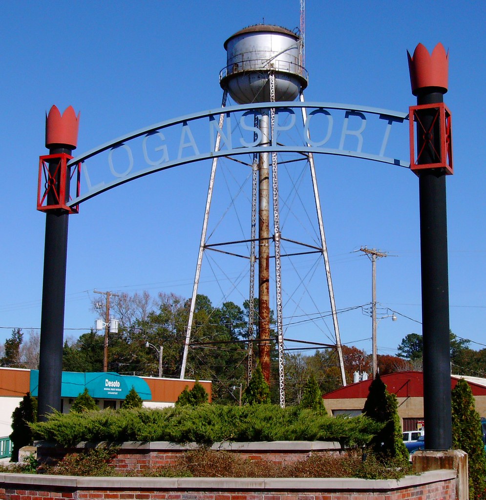 Logansport, Louisiana Water Tower and Sign Flickr