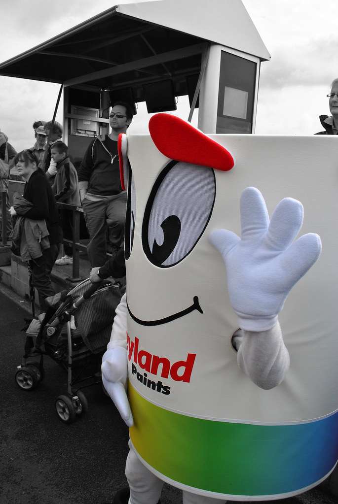 Leyland Paint Pot waves leyland paint pot giving a wave Flickr