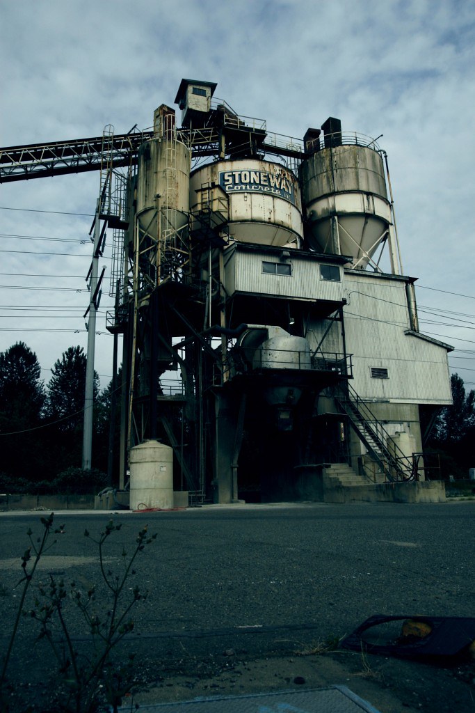 Let's hide out at the old Stoneway concrete place... Flickr