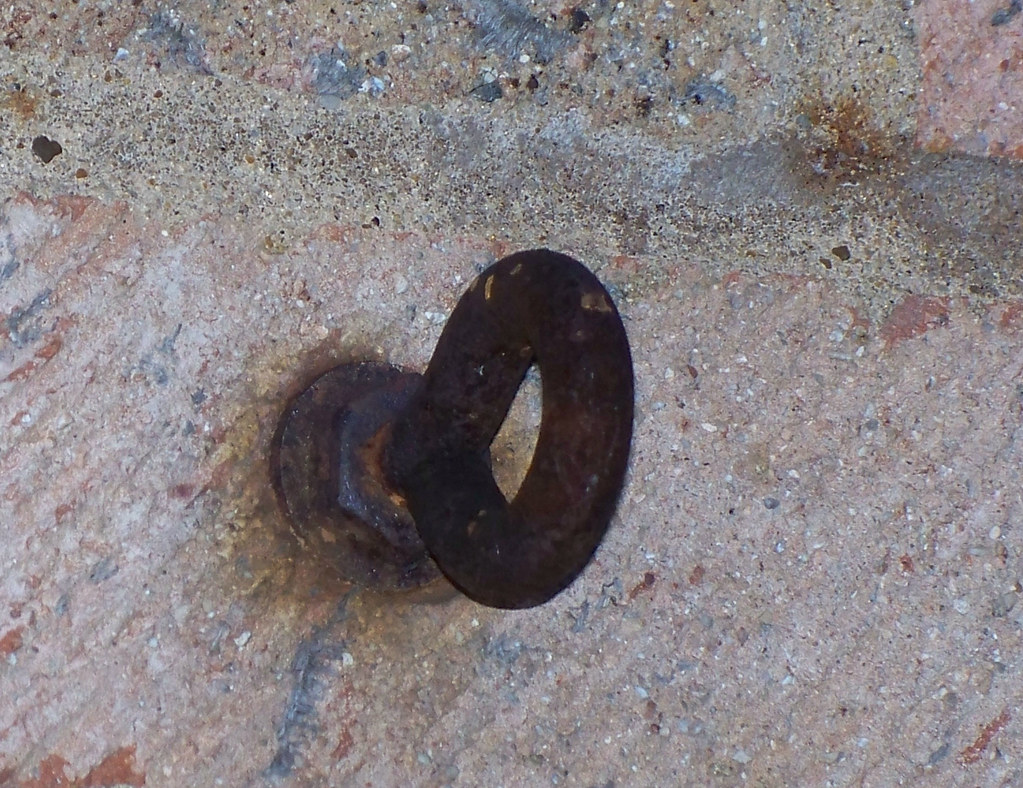 Hook in wall it's a hook.........in the wall!! crafteelady Flickr