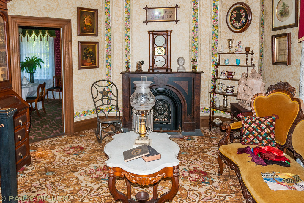 Genesee Country Museum Parlor, Hyde House (1870 Friendship… Flickr
