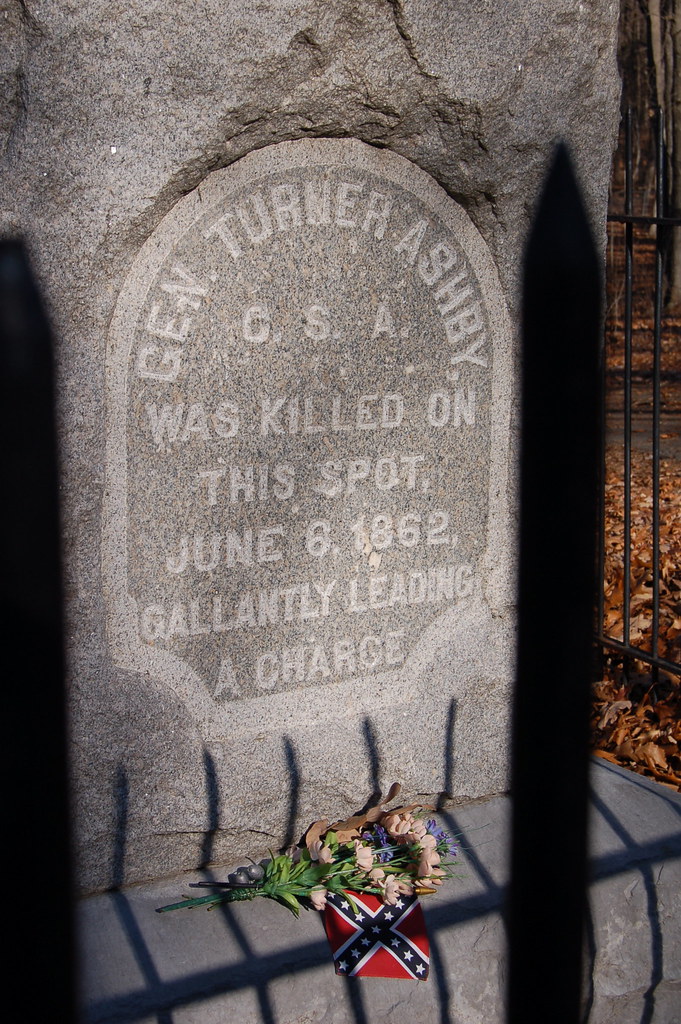 General Ashby's death site Near Harrisonburg, Virginia Flickr