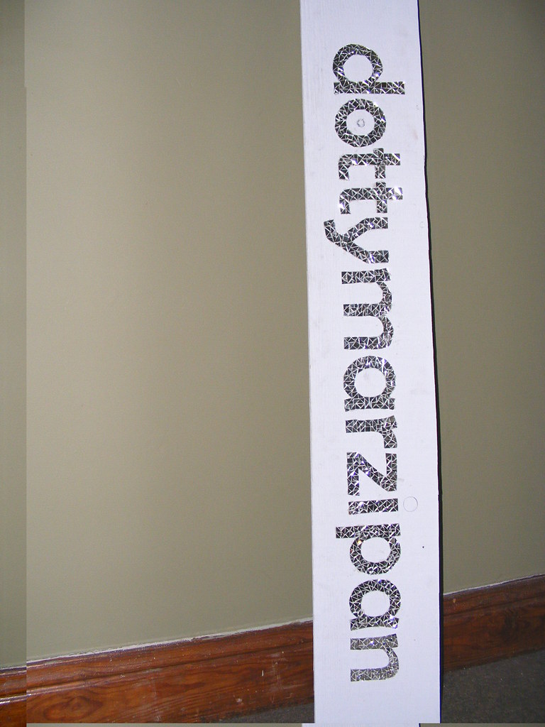 Dotty sign WIP I've been meaning to do something like th… Flickr