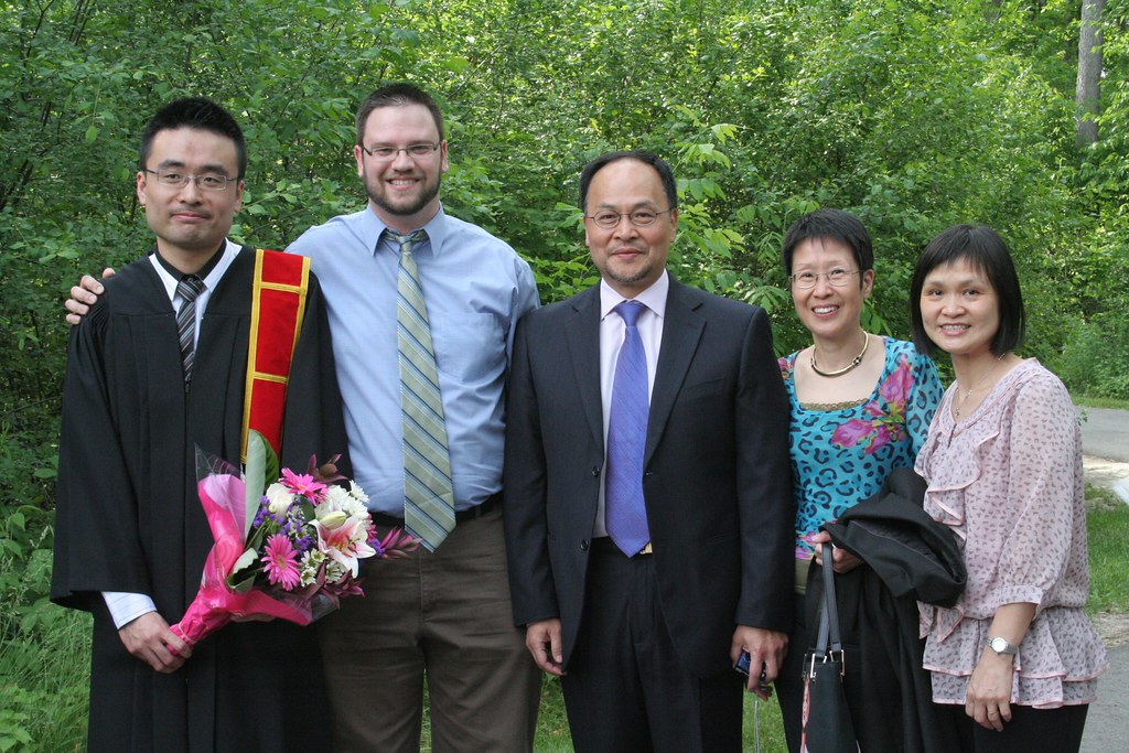 Conestoga College TESL Convocation Kevin, Dan, Kevin's fam… Flickr