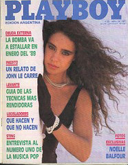 Playboy (abril de 1987) | Noelle Balfour en la tapa de la ed… | Flickr