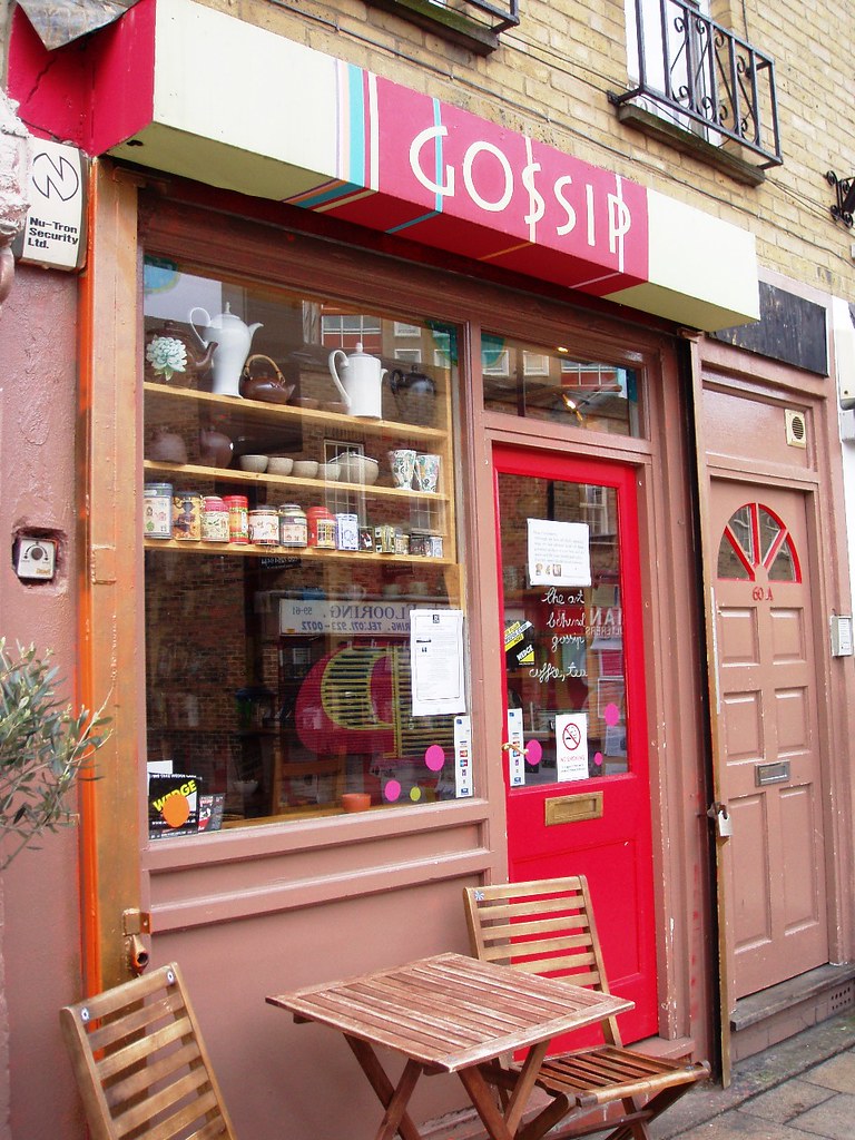 Gossip, London Fields, E8 A pleasant little cafe along Bro… Flickr