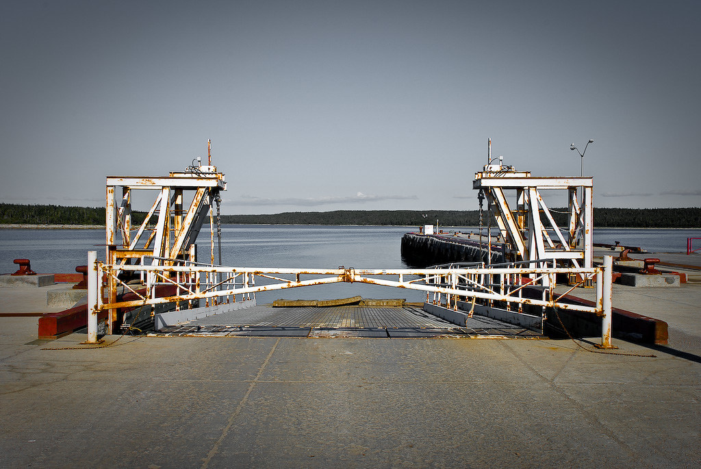 Black Duck Cove, Newfoundland This is the pier for the fer… Flickr