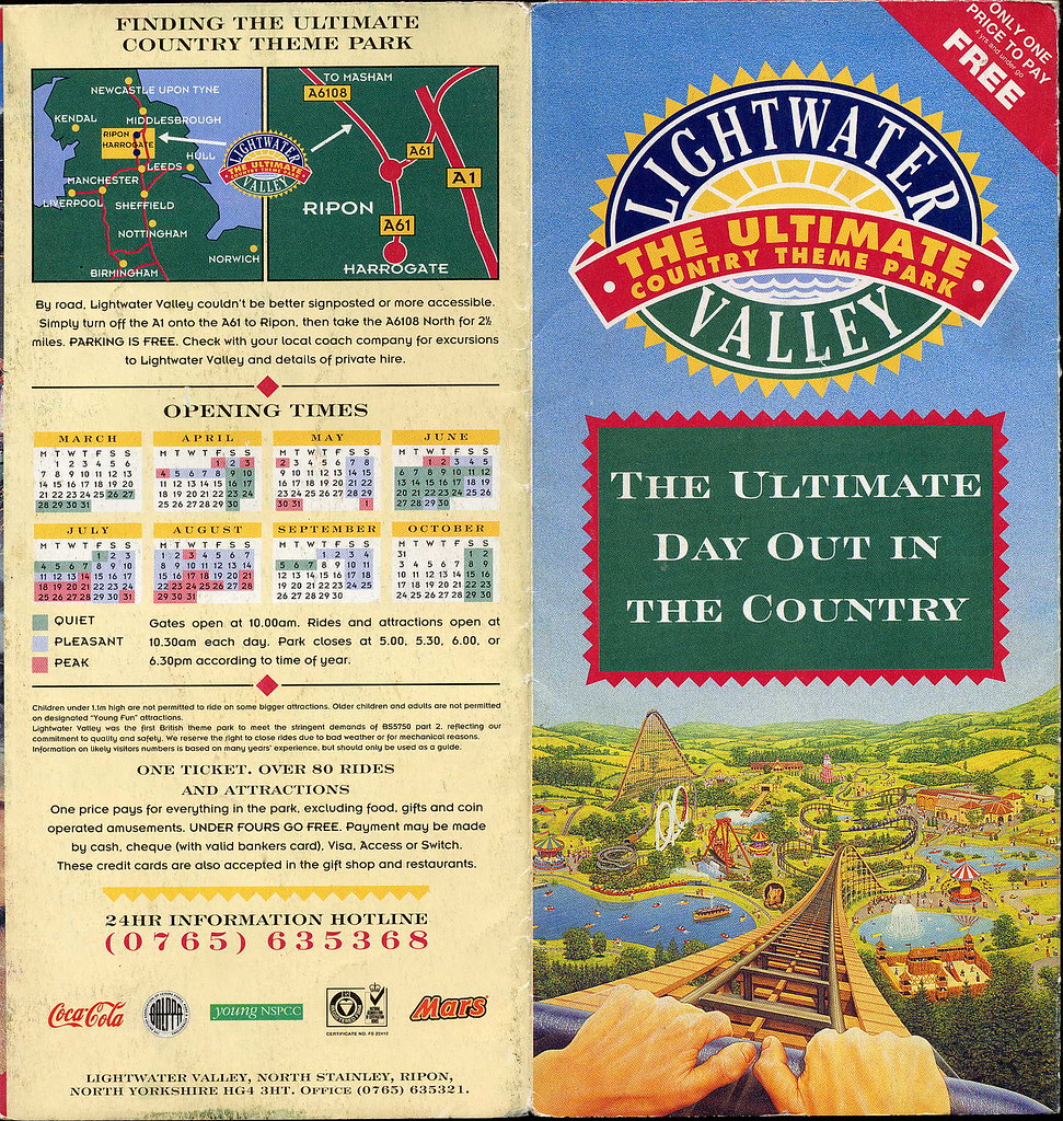 Lightwater Valley leaflet from 1994 Flickr