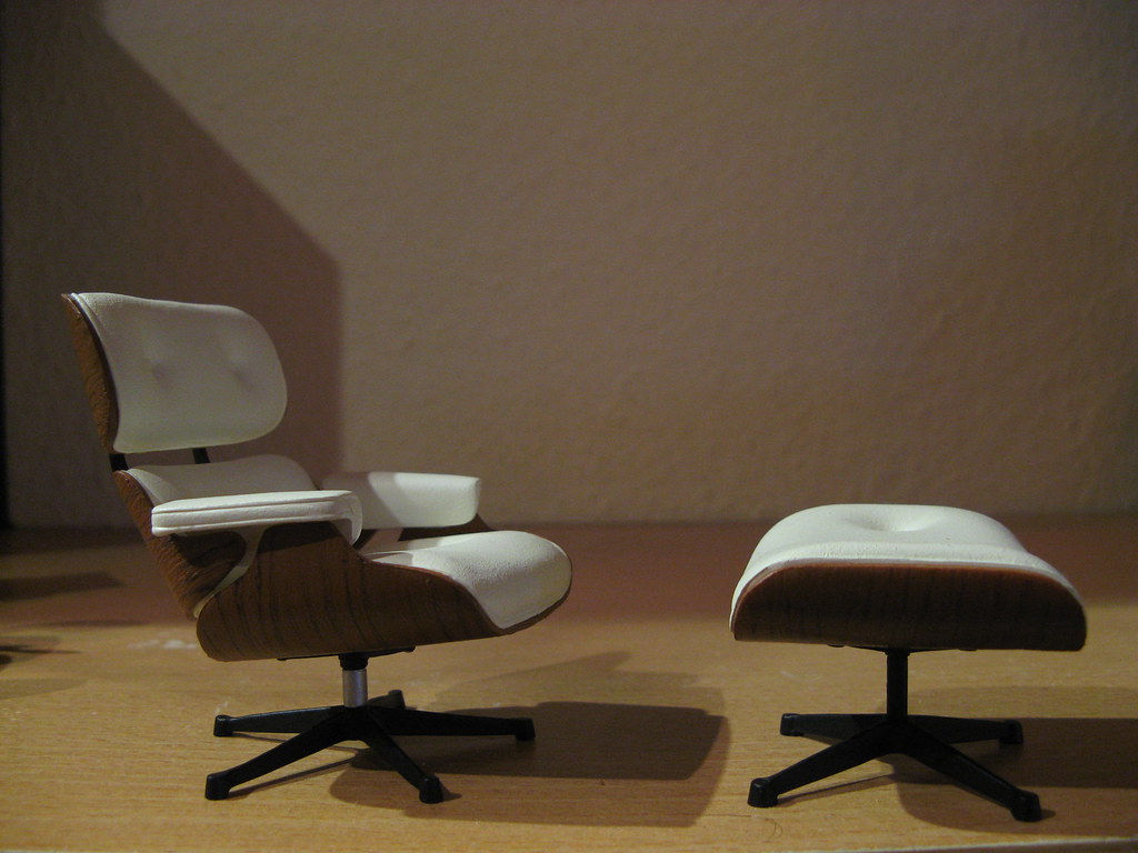 Eames Lounge Chair Miniature Part of the Designer chairs c… Flickr