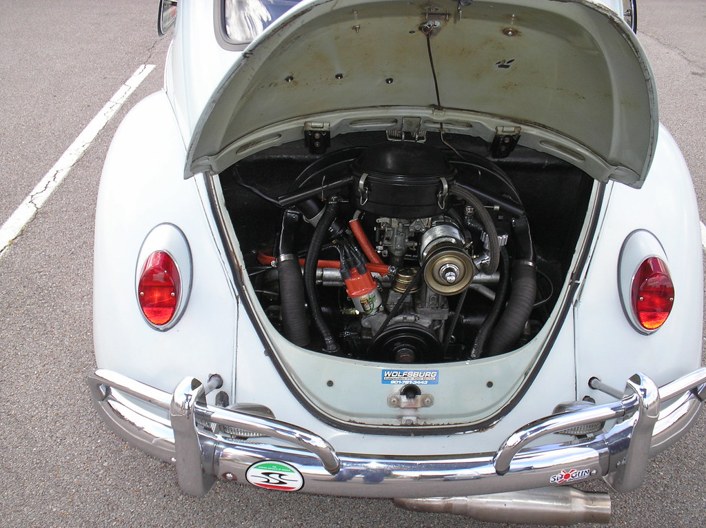 1967 Volkswagen Beetle Sedan, rear and engine | Owner: David… | Flickr