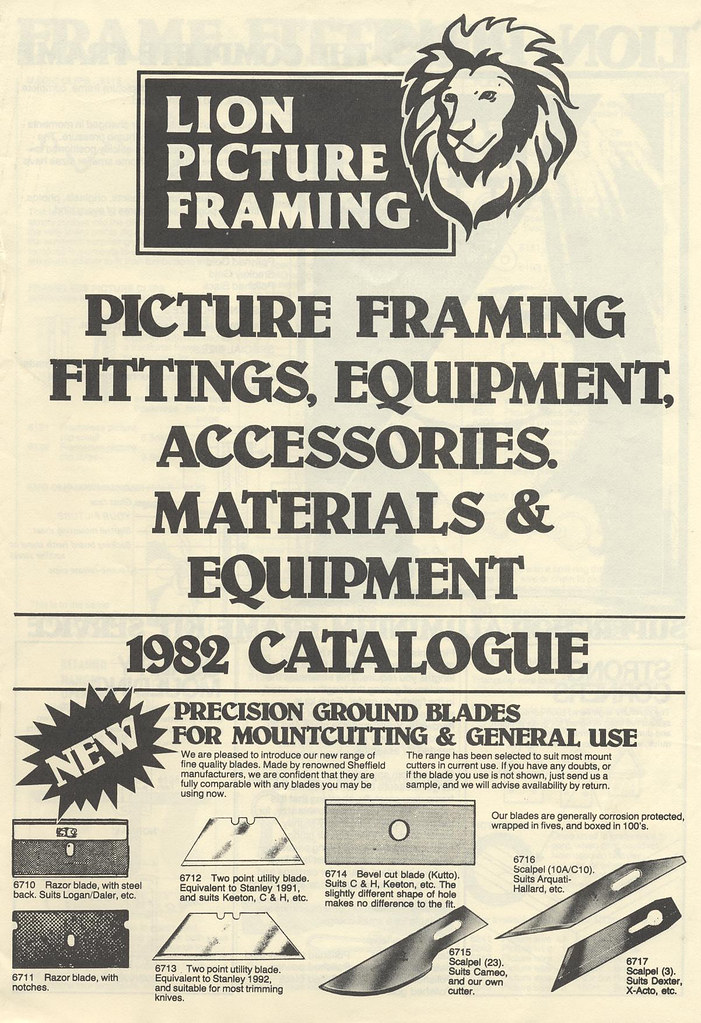 Archive1980 005 LION Picture Framing Supplies Flickr
