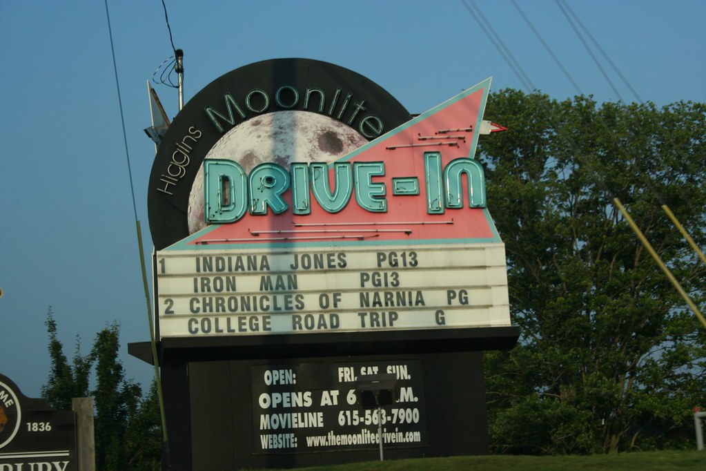 DriveIn Woodbury, my first drive in! Kyle Jones Flickr