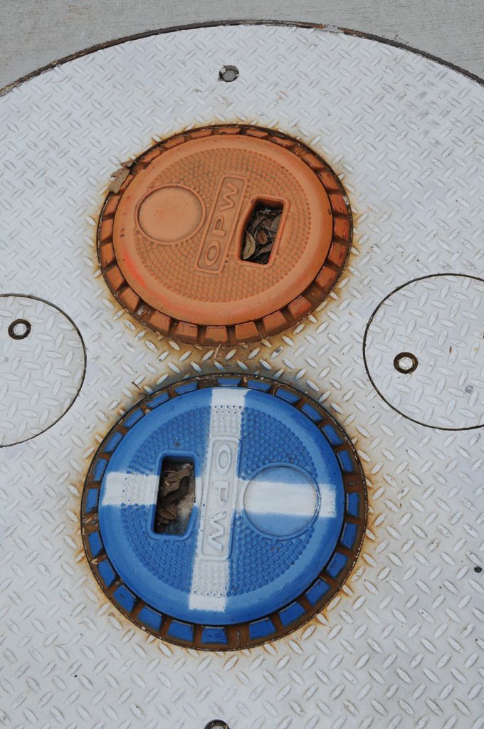 Gas station fuel tank cover KMart Plaza University Drive … Flickr