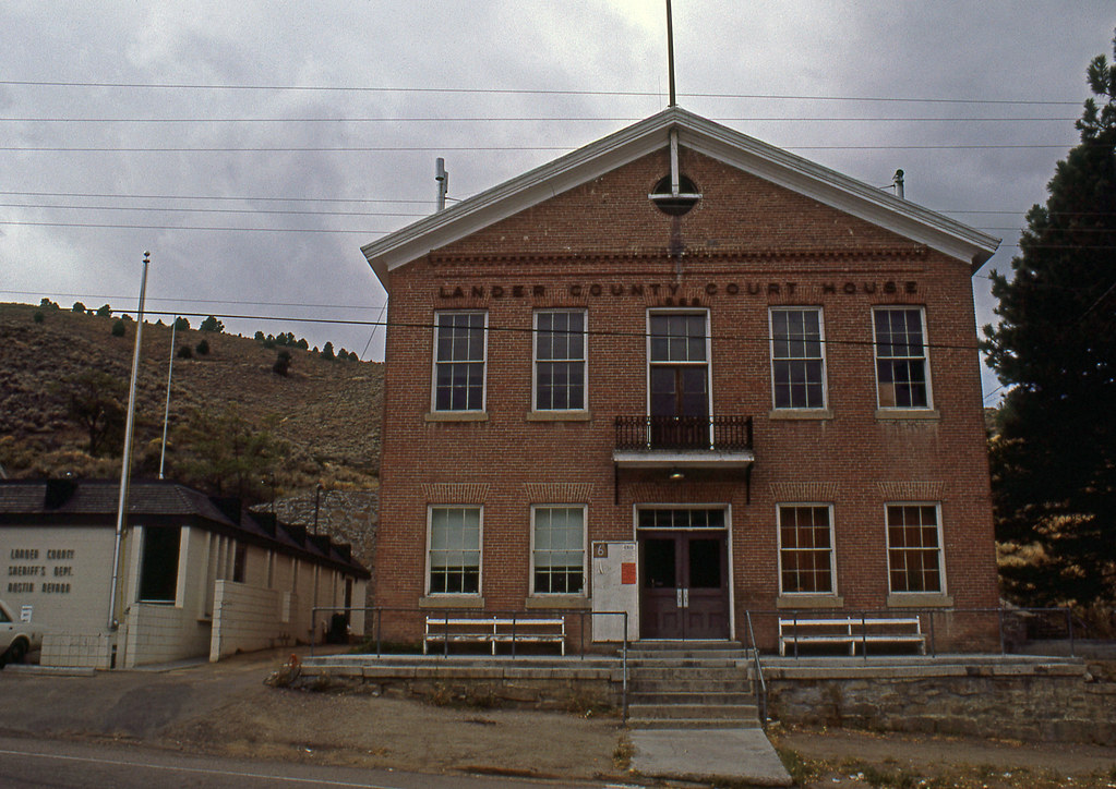 Austin, Nevada Lander County Court House Oct 1980 Flickr