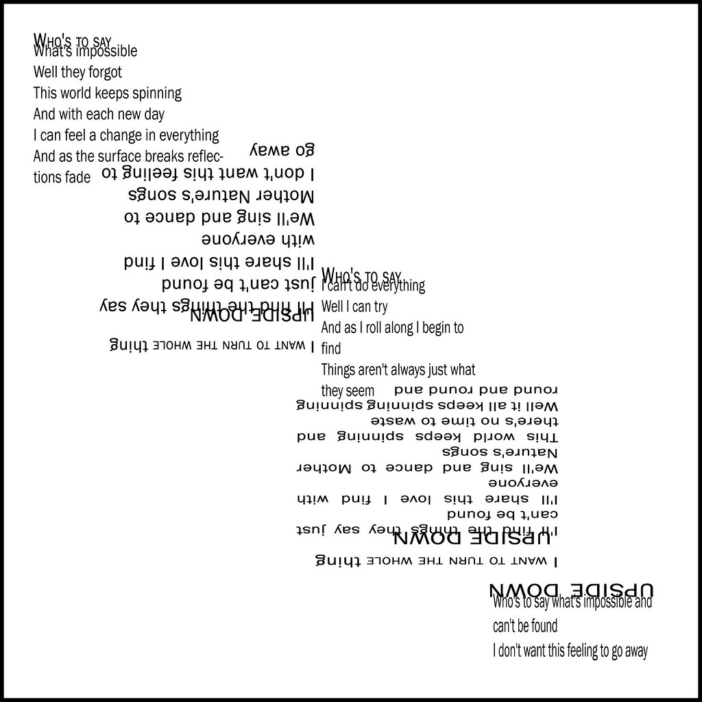 lyricsassignment 3 Jack Johnson song lyrics..."Upside Dow… beccah