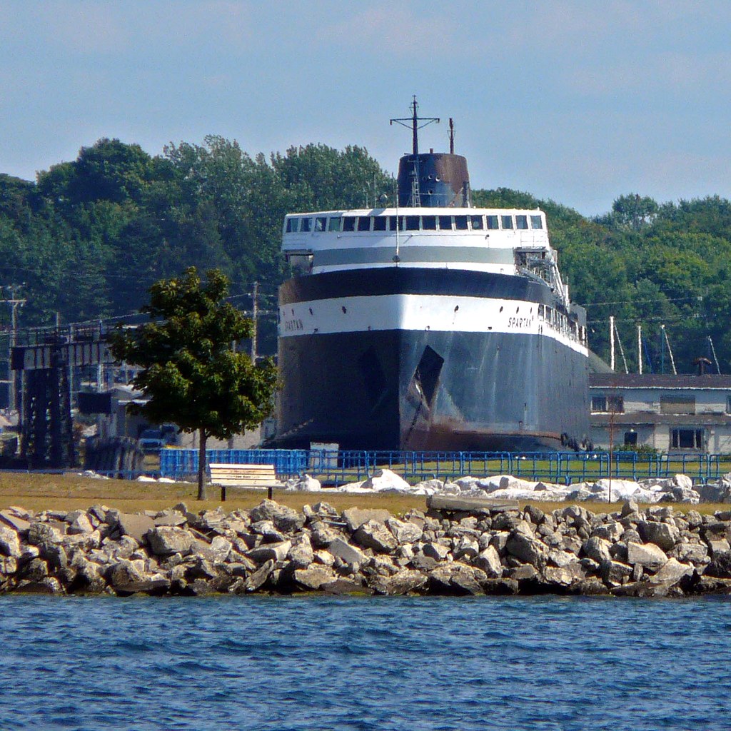 S. S. Spartan Car Ferry, Ludington, MI The S.S.Spartan car… Flickr