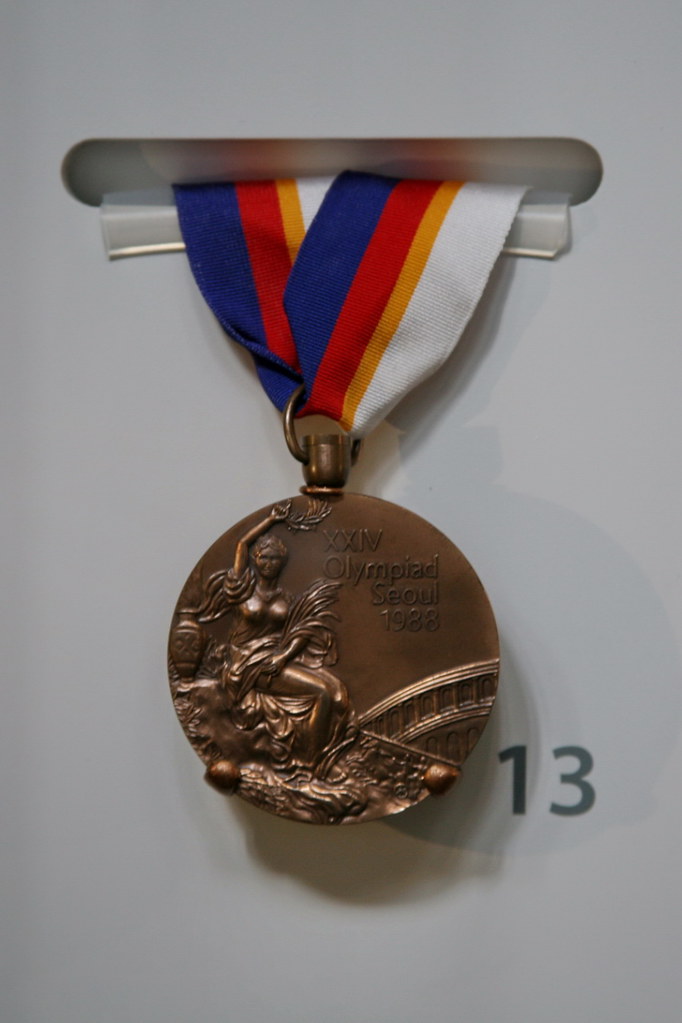 1988 Seoul Olympic Games, Bronze Medal, William Scherr, Wrestling a