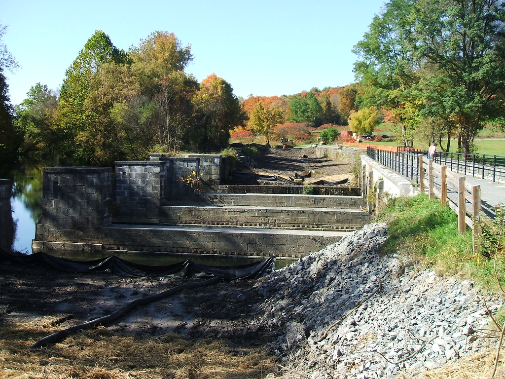 Restoration Begins at Nine Mile Creek Aqueduct The restora… Flickr
