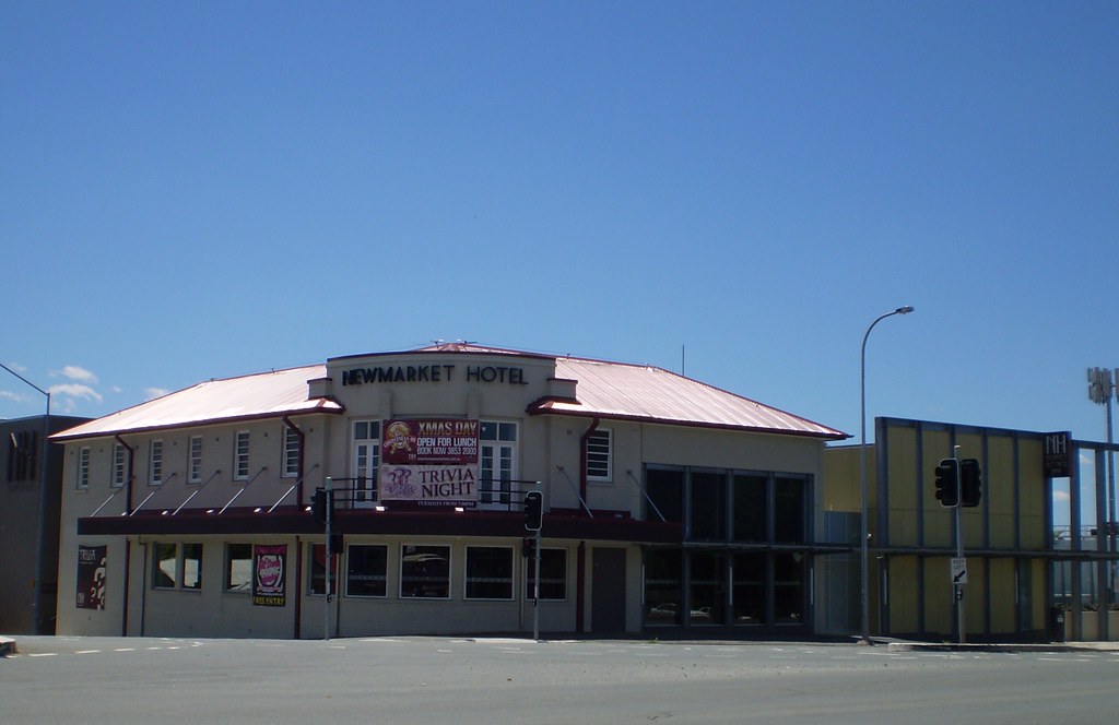 Newmarket Hotel, Newmarket, Brisbane, Qld. Corner of Newma… Flickr