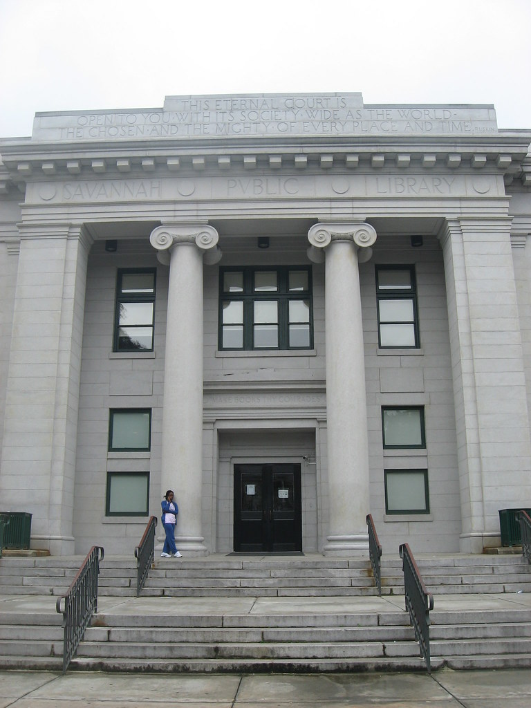 Savannah Public Library Live Oak Public Libraries Bull Str… Flickr