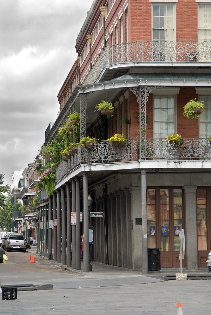 New Orleans Balcony Rue St Ann The balconies of New Orlean… Flickr