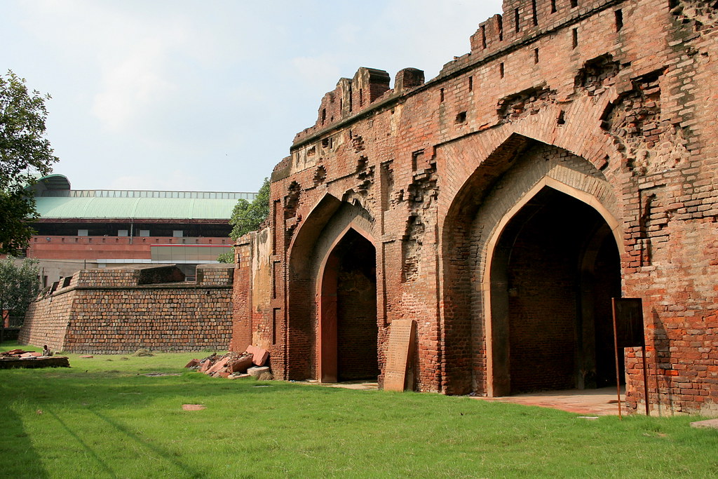 Kashmere Gate An Old Photo of this gate Saad Akhtar Flickr