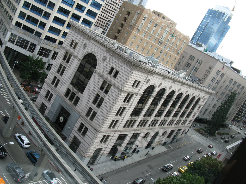 downtown Seattle, Washington Mutual Savings Bank building Flickr