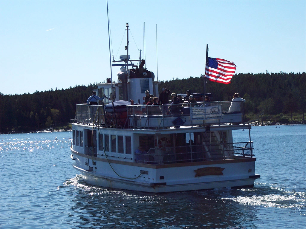 Monhegan Ferry, Port Clyde 100_6311 Passenger ferry leavin… Flickr