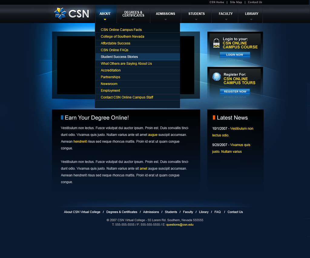 home page redesign mockup 61pixels Flickr