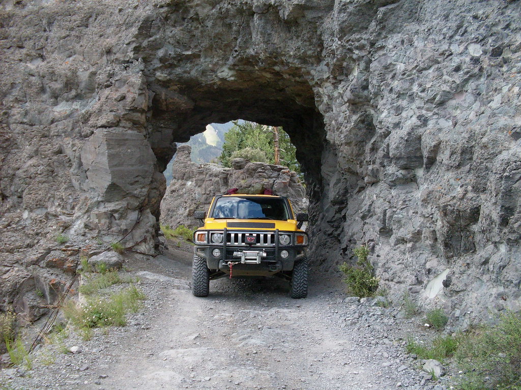 SDC11399 Social tunnel on the way up to Imogene pass...thi… Flickr