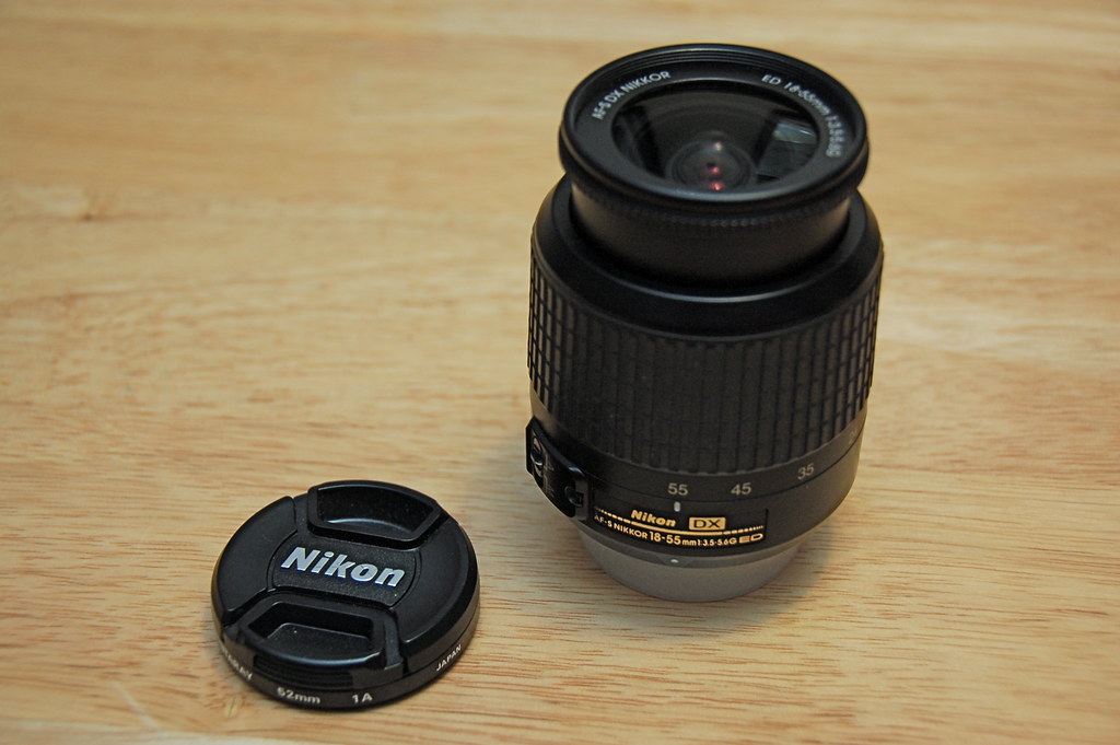 Nikon 1855mm f/3.55.6G (with lens cap & filter removed) Flickr