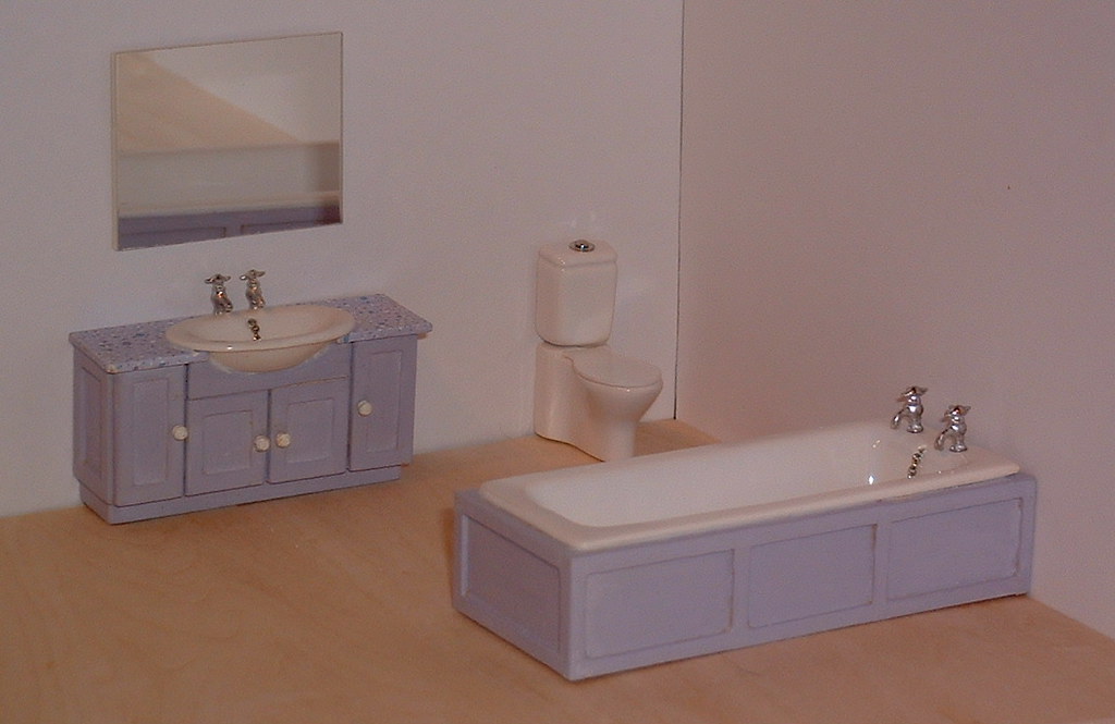 Lilac Bathroom Lilac painting done on my bathroom wall Lilac