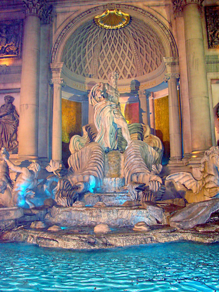 Trevi Fountain at Caesars Palace, Las Vegas a photo on Flickriver