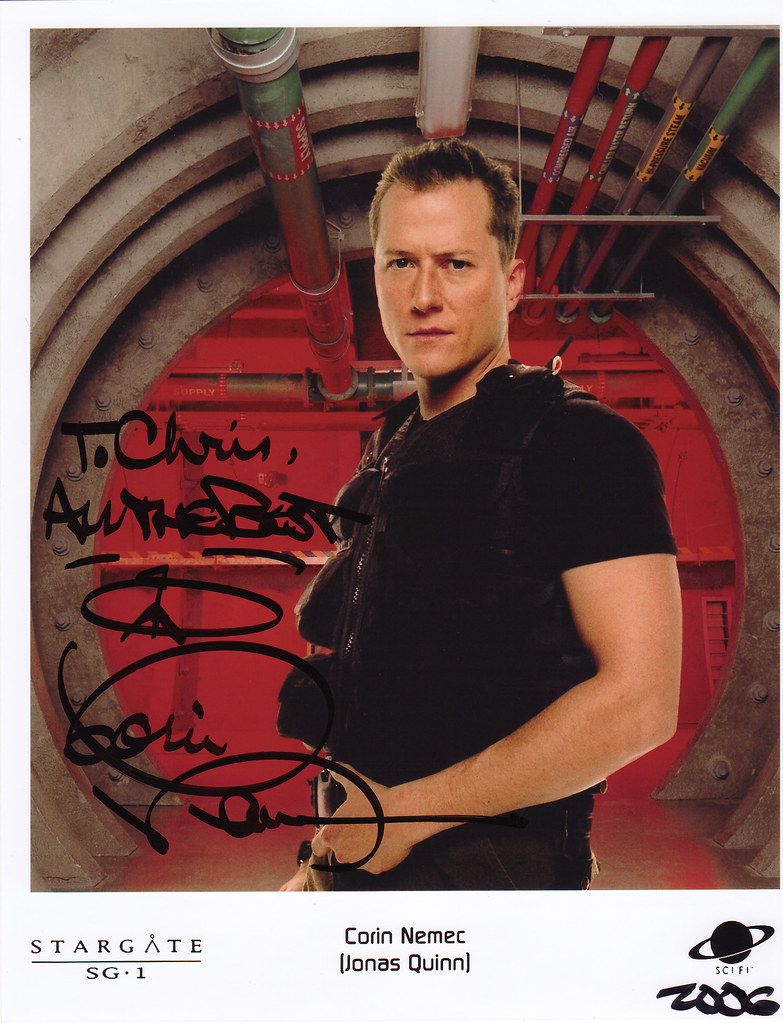 Corin Nemec Jonas Quinn Stargate a photo on Flickriver