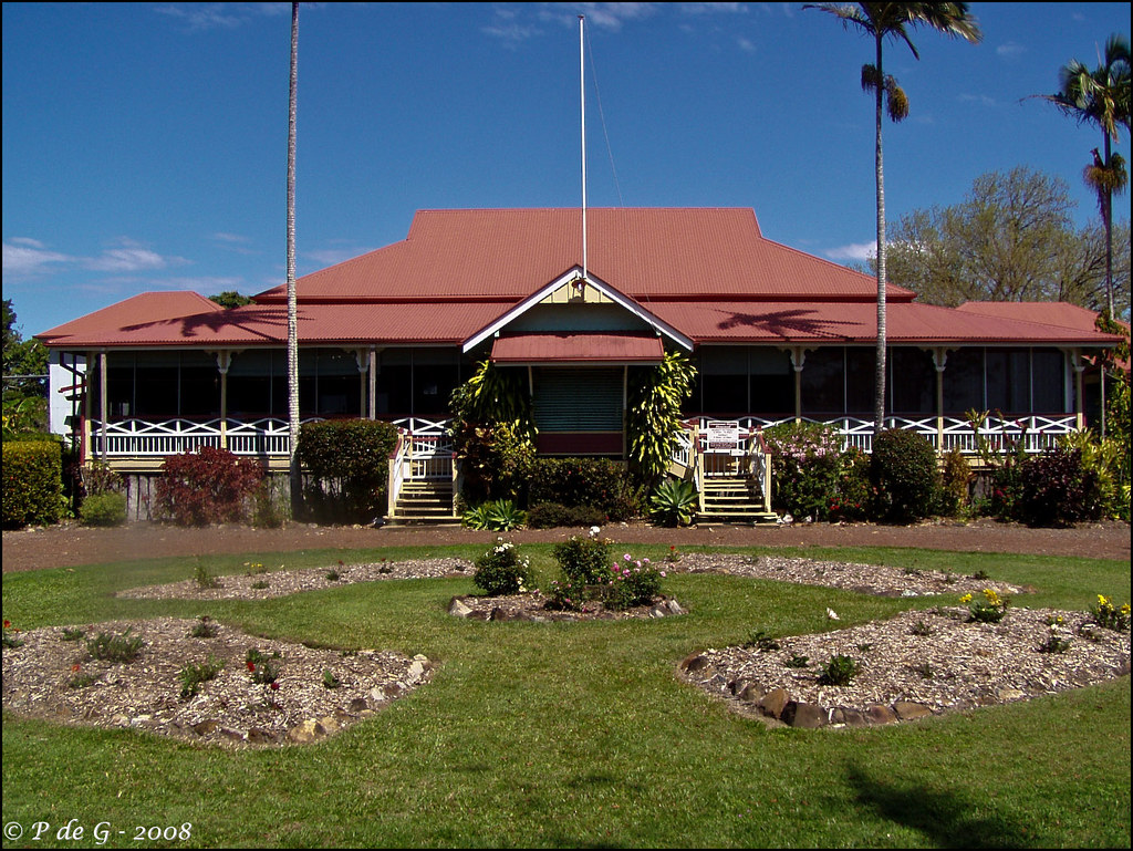 Greenmount Homestead Walkerston3 Front of homestead P de G 1952