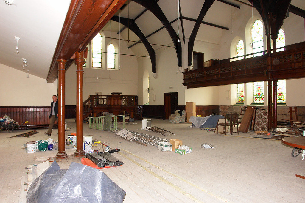 Exploring.. Exploring an old church in Colwyn Bay