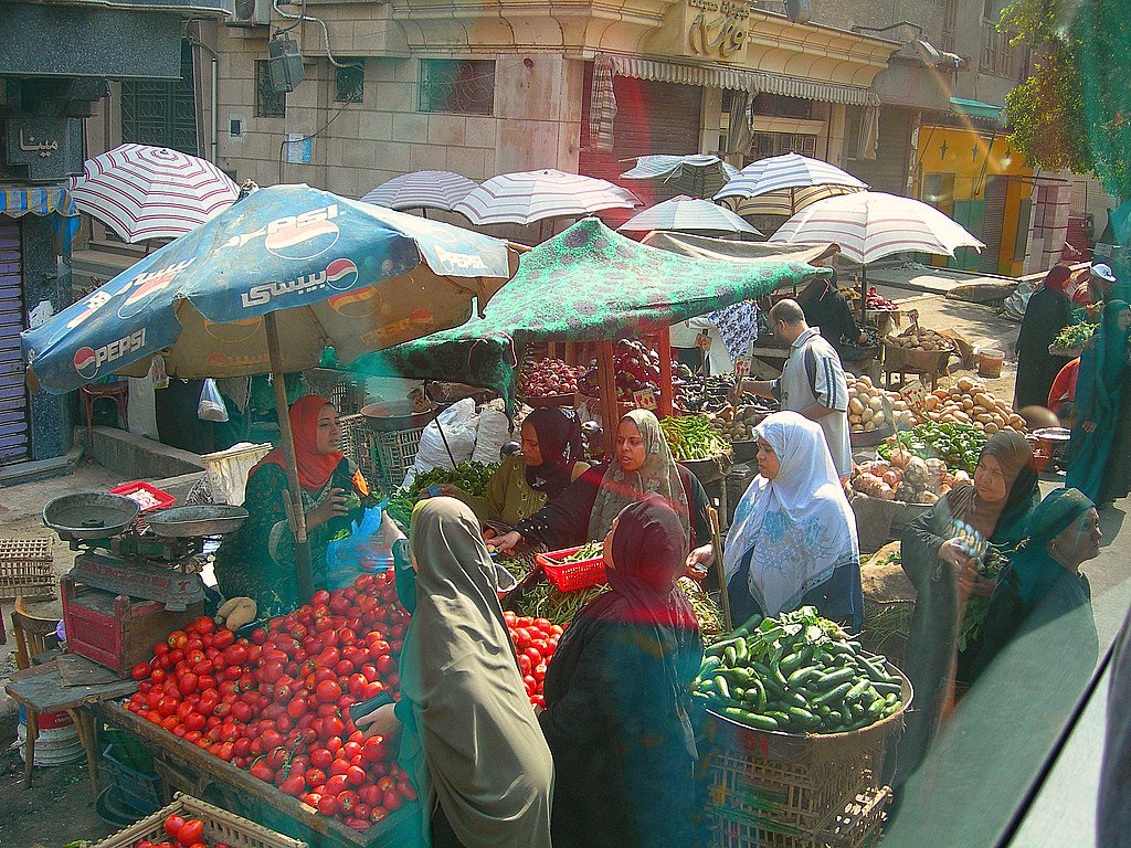 Egyptian Marketplace An outdoor marketplace in Cairo, Egyp… Flickr