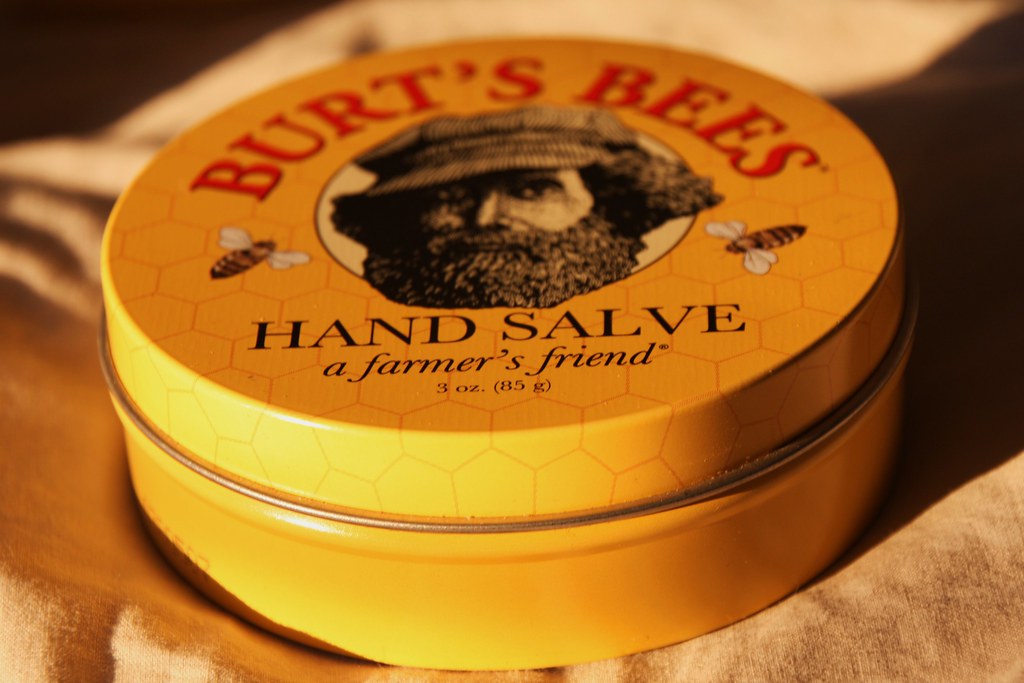 Burt's Bees Hand Salve I love this stuff, and keep a tin a… Flickr