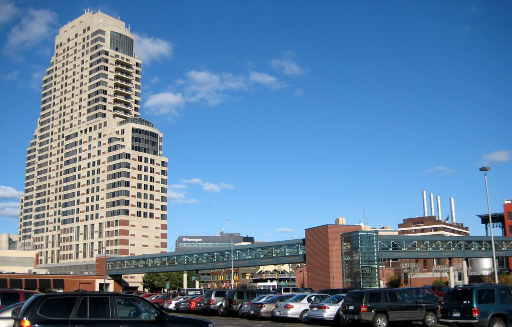 Plaza Towers & Skywalk Downtown Grand Rapids, Michigan Flickr