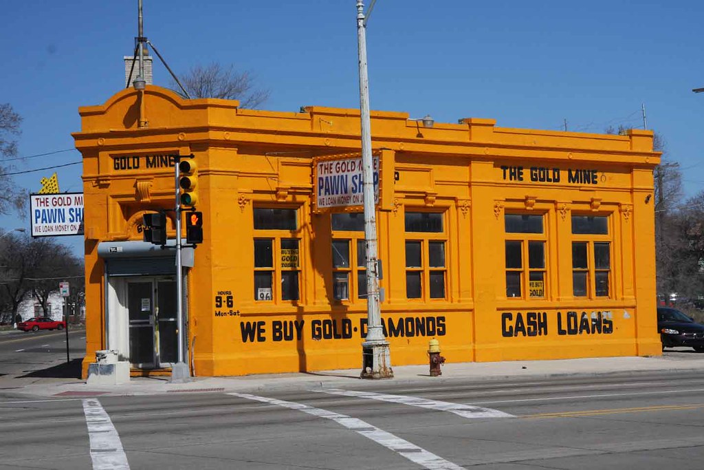 We Buy Gold Old Bank building on Gratiot Avenue jmilhem Flickr