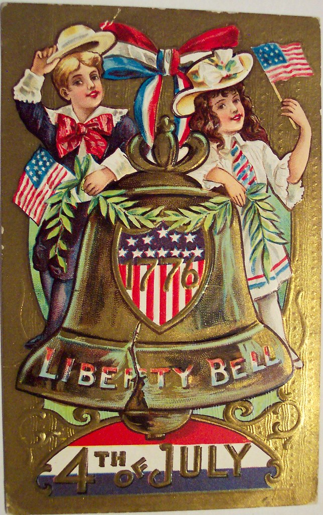 Vintage Postcard 4th of July a photo on Flickriver