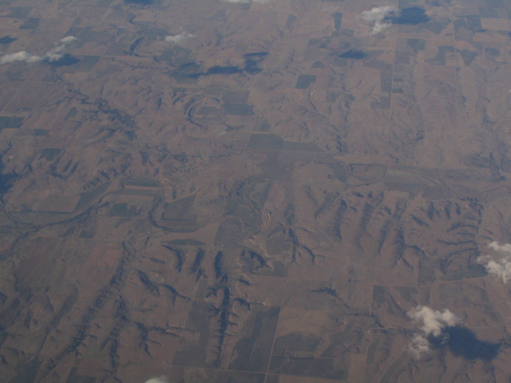 Landforms Just North of Russell, Kansas Russell is the mos… Flickr