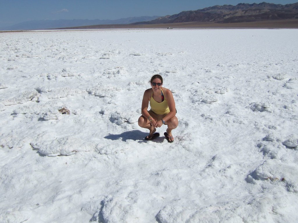 Salt bed in death valley Elizabeth Gomm Flickr