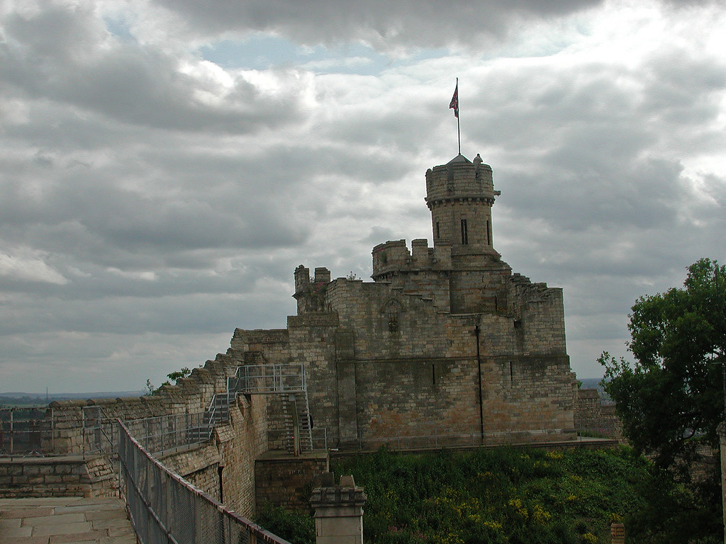Lincoln Castle This a view of Lincoln Castle from inside i… Flickr
